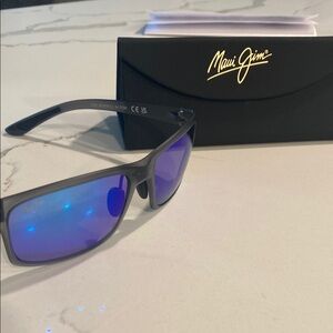 Maui Jim Blue and Black Sunglasses